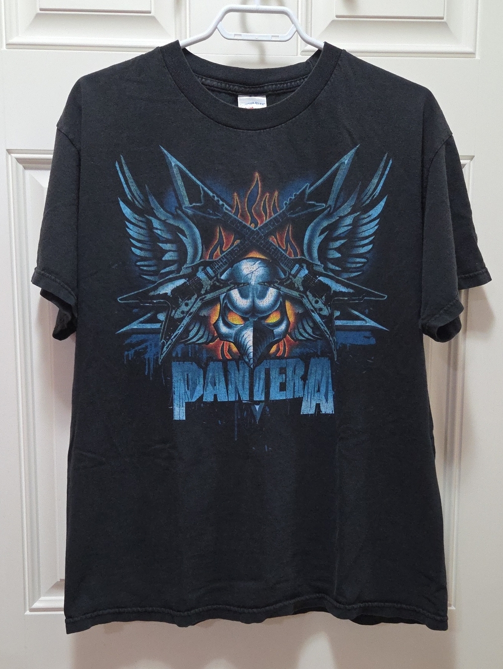 Men's Black Pantera Band T-Shirt